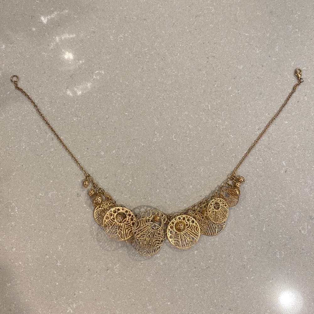 Gold Statement Necklace
